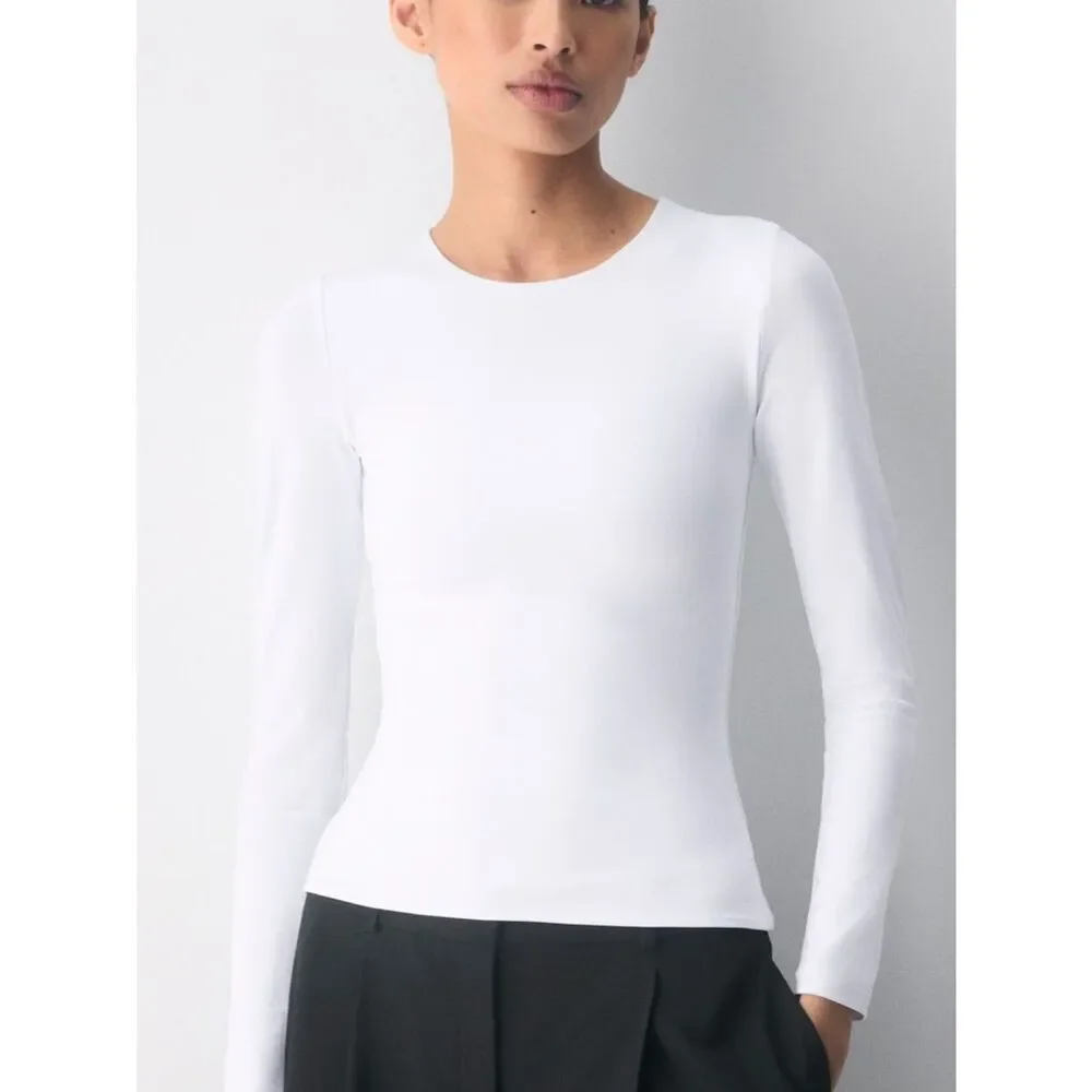 Aritzia Original Contour Splendid Crew Longsleeve Top